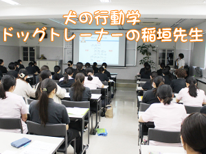 様々な講義☆モデル犬も協力してくれます！